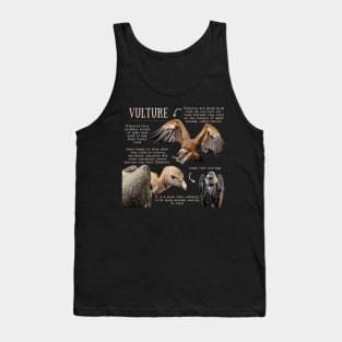 Animal Facts - Vulture Tank Top